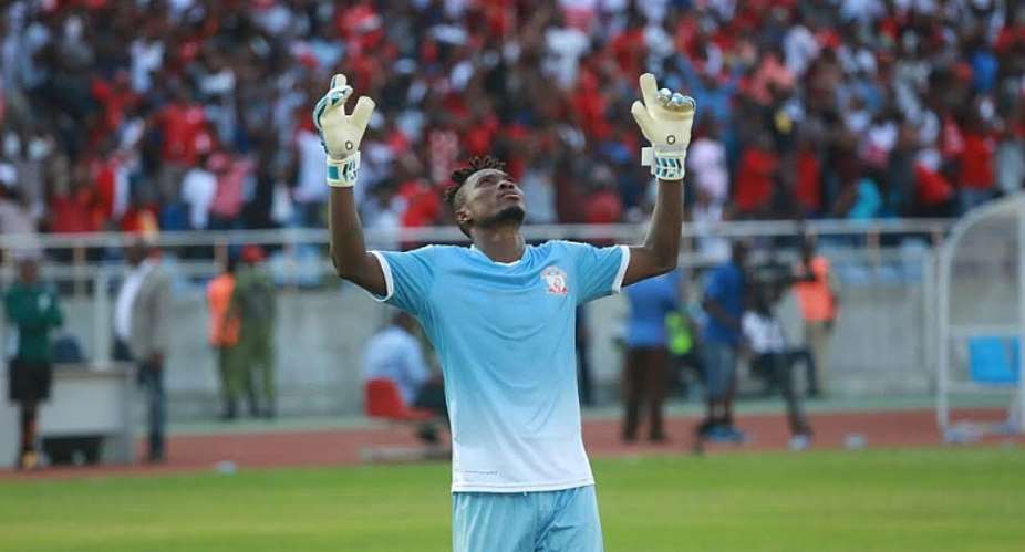 High-flying Daniel Agyei nominated for best foreign goalkeeper in Tanzania