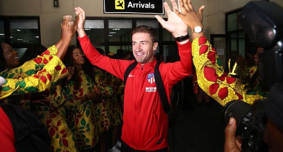 Atletico Madrid Touch Down In Nigeria Ahead Of Friendly