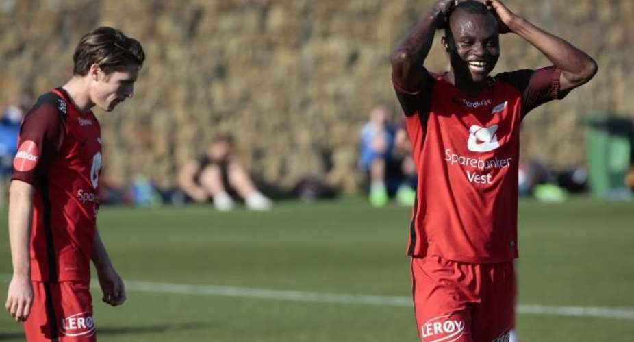 Ghanaian Midfielder Gilbert Koomson's Foul Causes Uproar In Norway