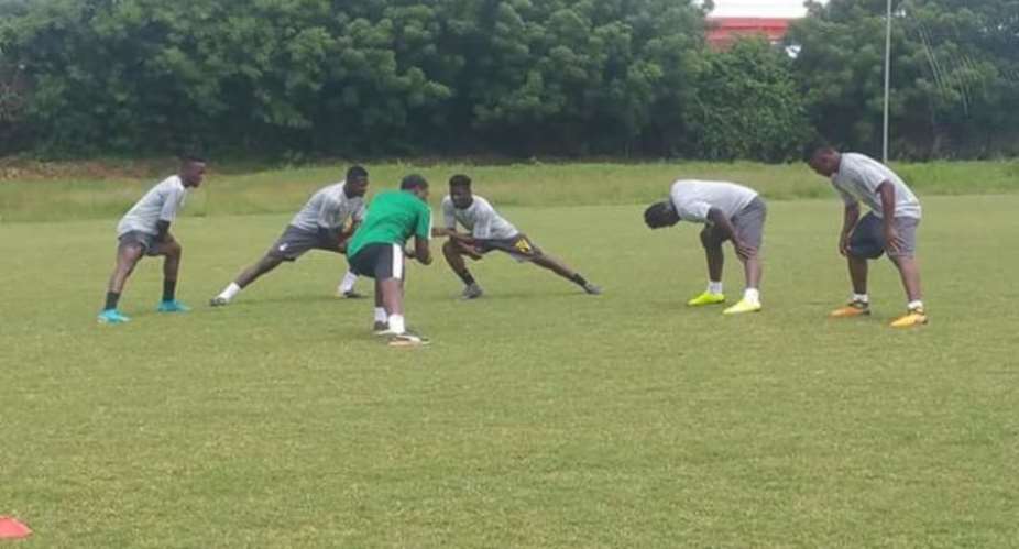Black Stars... Six Players Showed For Training On Day Ahead Of Friendlies