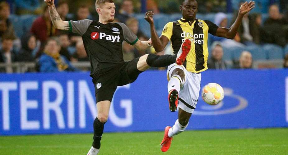 Former Kotoko Striker Dauda Mohammed Helps Vitesse To Reach Europa League Play-Off Final