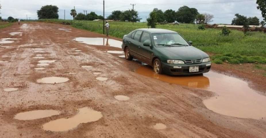 Bolgatanga-Polmakom Road in bad state