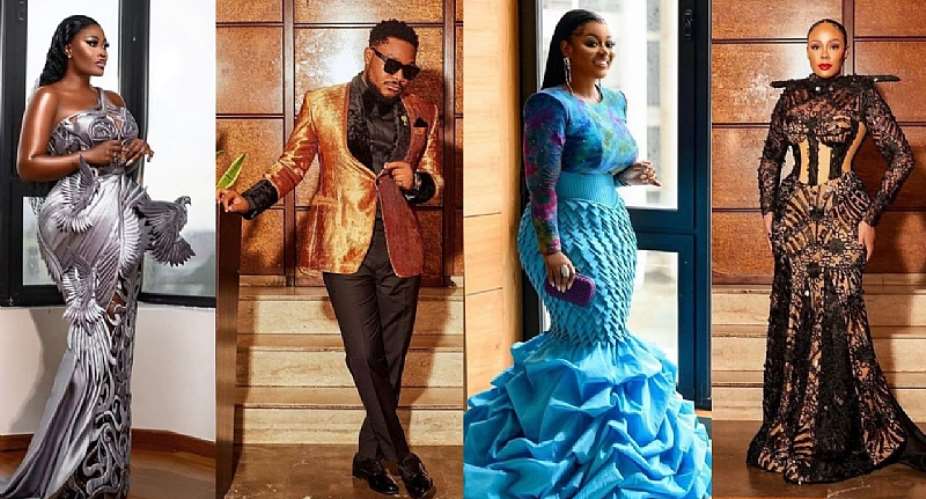 Ghanaian celebrities steal show on AMVCAs red carpet