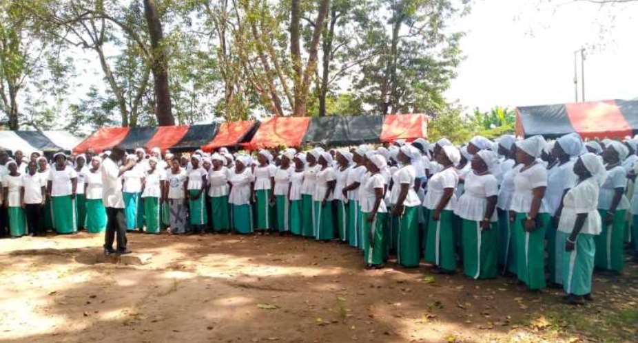 Great Choir Zone 4 of East Ho Presbytery climax 2023 Biannual Rally with public appeal to support completion of pharmacy project