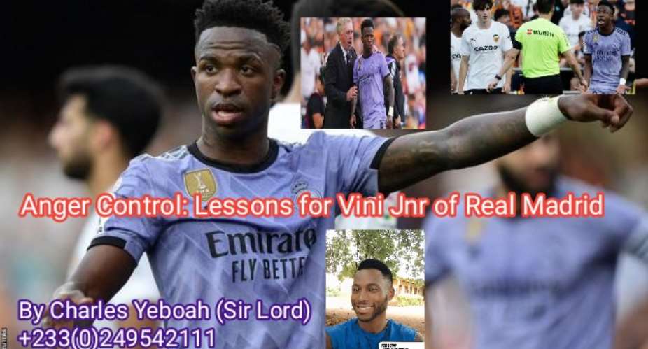 Anger control: Lessons for Vini Jnr of Real Madrid