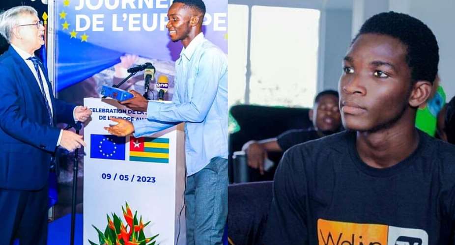 Winner of EU prize in Togo, is Mensah Agbenou Ghanaian?