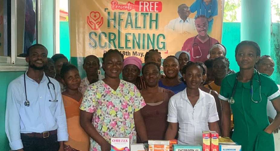 ASA Savings and Loans organise free health screening for residents of Kwabenya