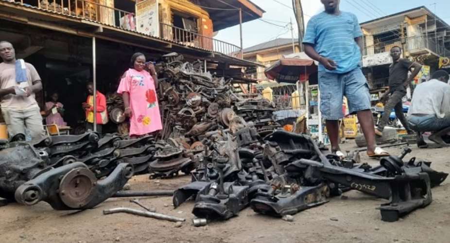 Cedi depreciation: Customers to pay more for spare parts  Abossey Okai Spare Parts Dealers
