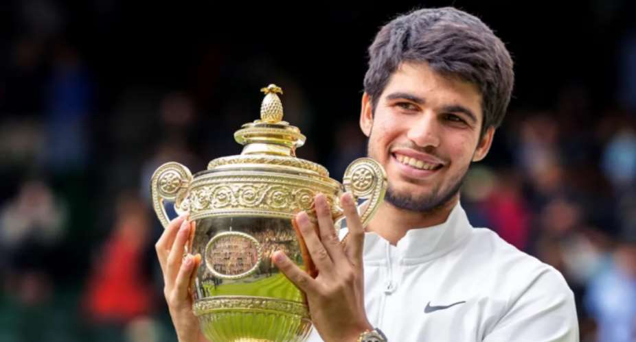 GETTY IMAGESImage caption: Wimbledon champion Carlos Alcaraz is among the favourites to win the upcoming French Open, but has not played for three weeks because of an arm injury