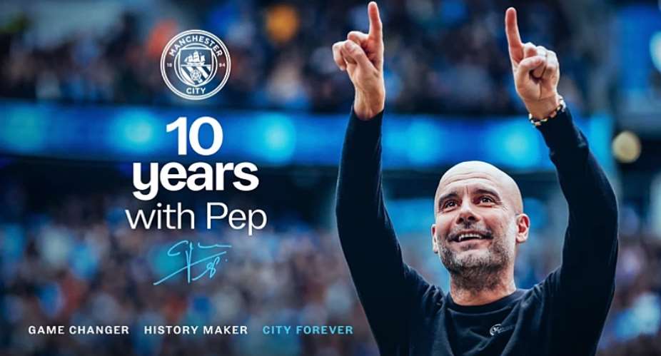Pep Guardiola to leave Manchester City after 10 years as boss