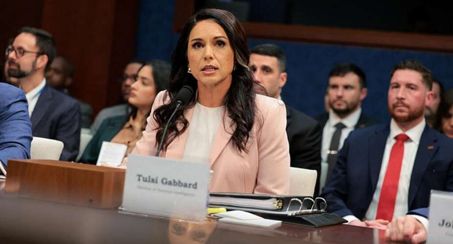 Director of National Intelligence Tulsi Gabbard testifies before a US House Intelligence Committee hearing on worldwide threats on Capitol Hill in Washington, DC, March 19, 2026. -  Kylie Cooper, Reuters