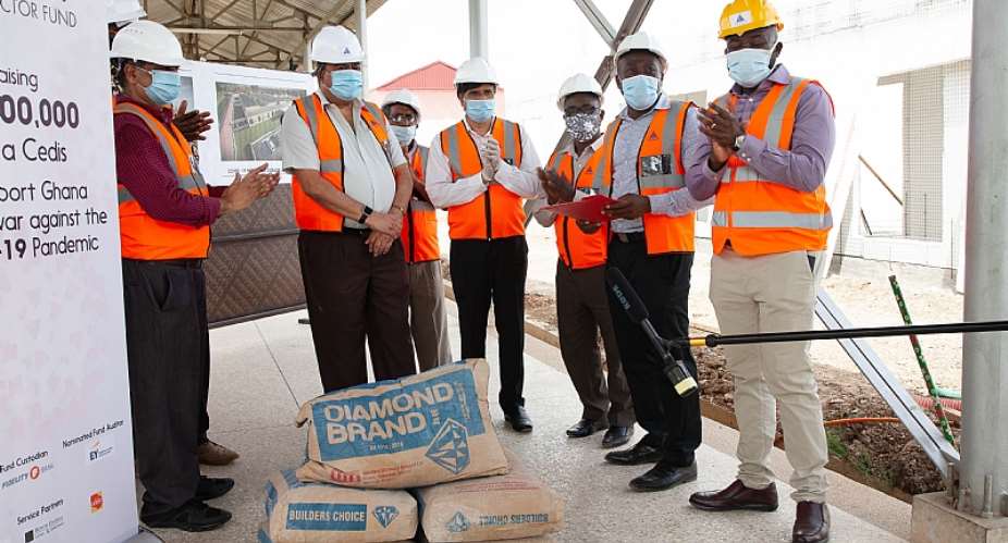Construction Of Infectious Disease Treatment CentreGets 250 Tonnes Of Cement From Diamond Cement