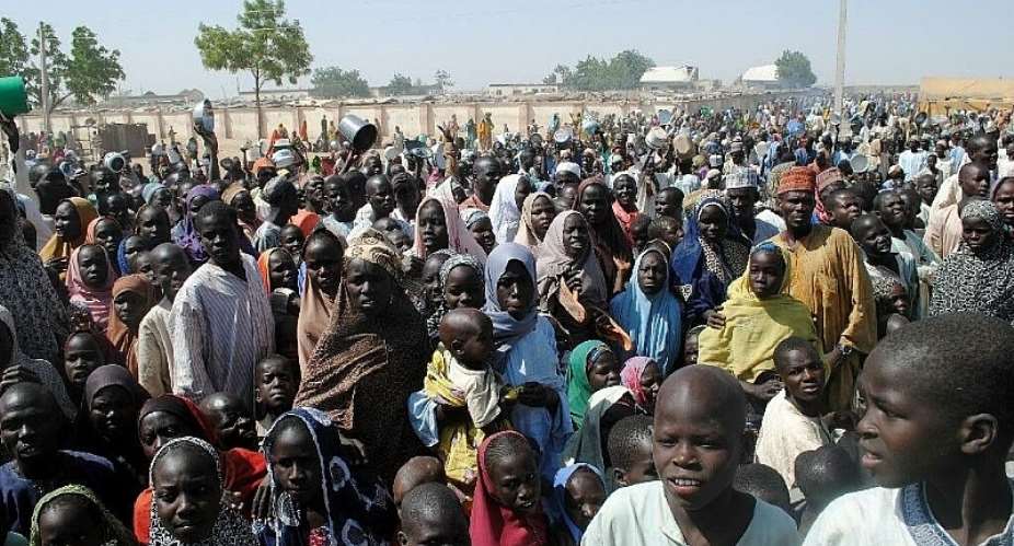 UN says global population of displaced persons now exceeds 100 million