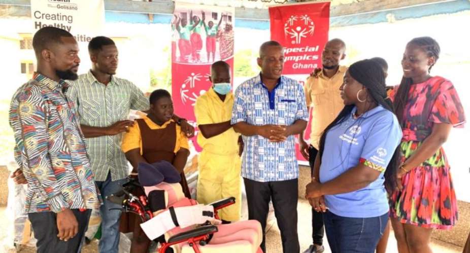 National Paralympic Committee of Ghana donates wheelchairs to Special Olympic Ghana body