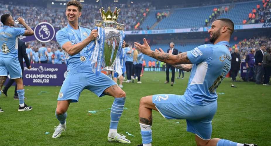 John Stones and Kyle Walker  Gallo Images