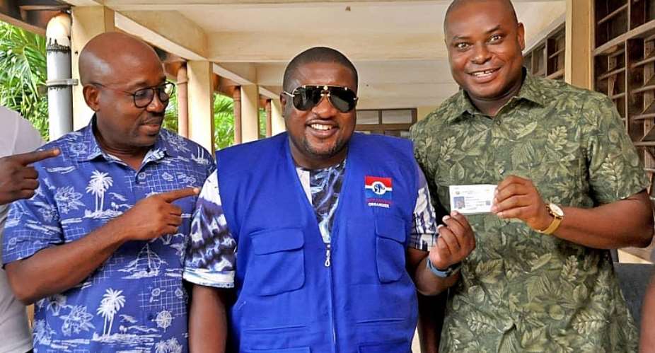 Richard Ahiagbah issued with voter ID card after registration review committee verdict