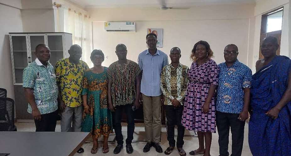 Mawuli Estate Community leaders pay courtesy call on Ho MCE, pledge support for development
