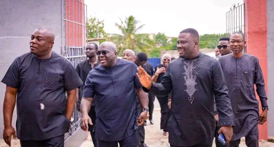 Julius Debrah Captivates Mourners as Top NDC Officials Gather for Emotional Funeral in Kumasi