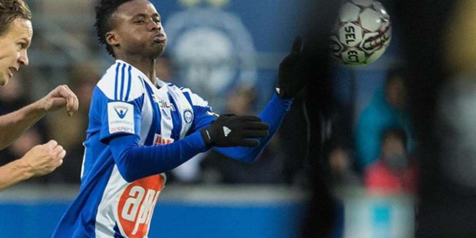Finnish side HJK Helsinki set to hand Ghana youth star Evans Mensah permanent deal