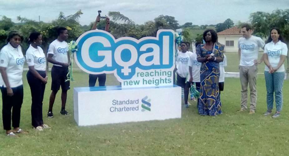 Stanchart Unveils Ghana Goal Project