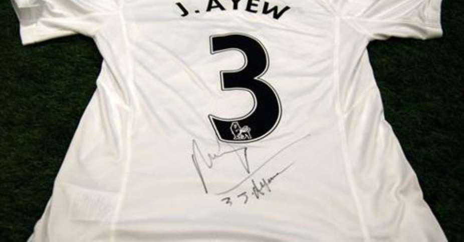 Swansea City fans stand a chance of winning a signed Jordan Ayew shirt