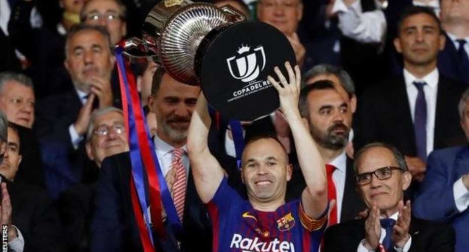 Barca Legend Iniesta Heading To 'New Home' In Japan