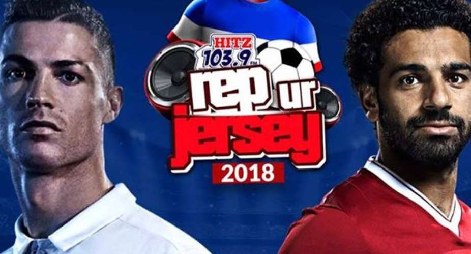 Ghanaians Warm Up For 2018 Hitz FM Rep Ur Jersey