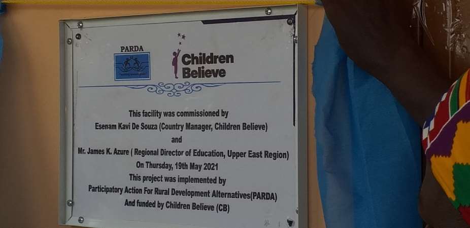 UER: Early Childhood Development Centre commissioned at Nyangnia