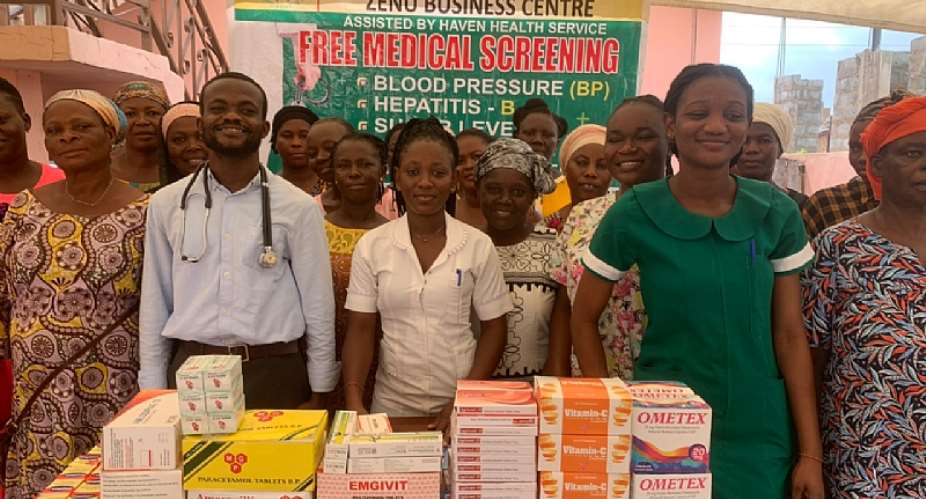Over 140 customers of ASA Savings and Loans benefit from free health screening at Zenu