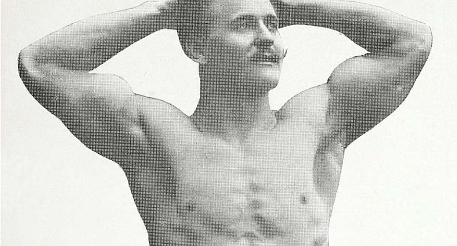 Eugen Sandow stopped in South Africa on a world tour. - Source: Wellcome Collection/Wikimedia Commons