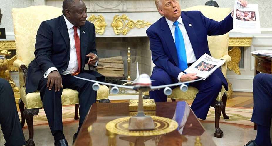 Trump, Malema, Ramaphosa And The Oval Office Grill By Chief Femi Fani-Kayode