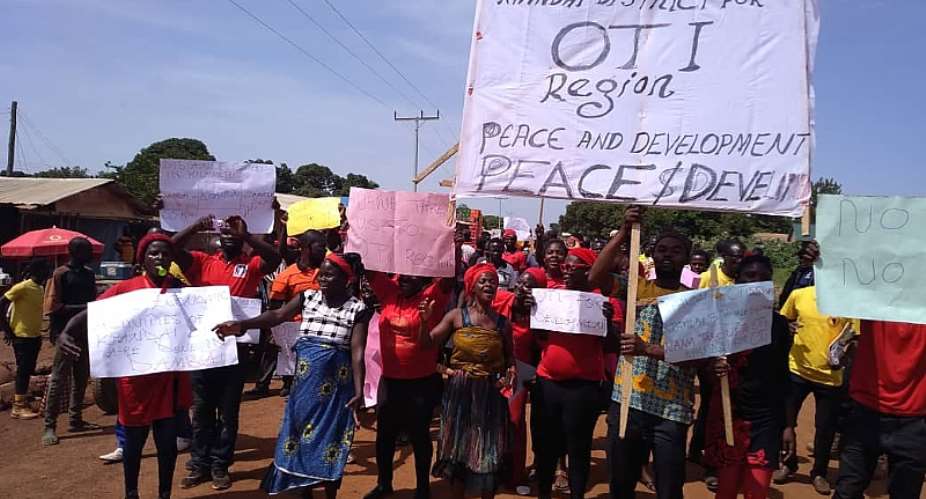 Kpandai Youth Petition Akuffo Addo Over Exclusion From OTI Region