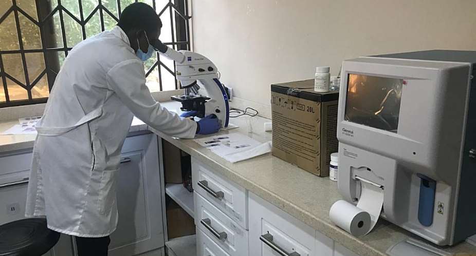 The medical laboratory space