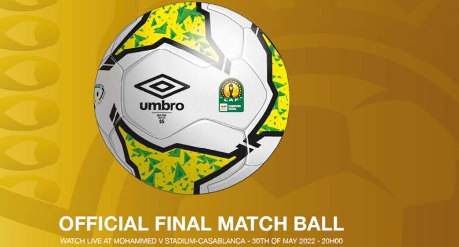 Official match ball for CAF Champions League final revealed