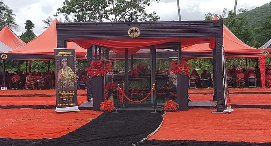 VRHC bids farewell to Togbe Osei Tutu VI as He Journey Home.
