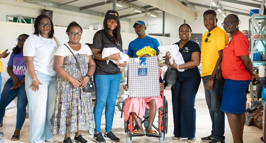 Rotary Club of AccraOdadee Marks 2nd Anniversary with Lifesaving Support for Mothers and Newborns