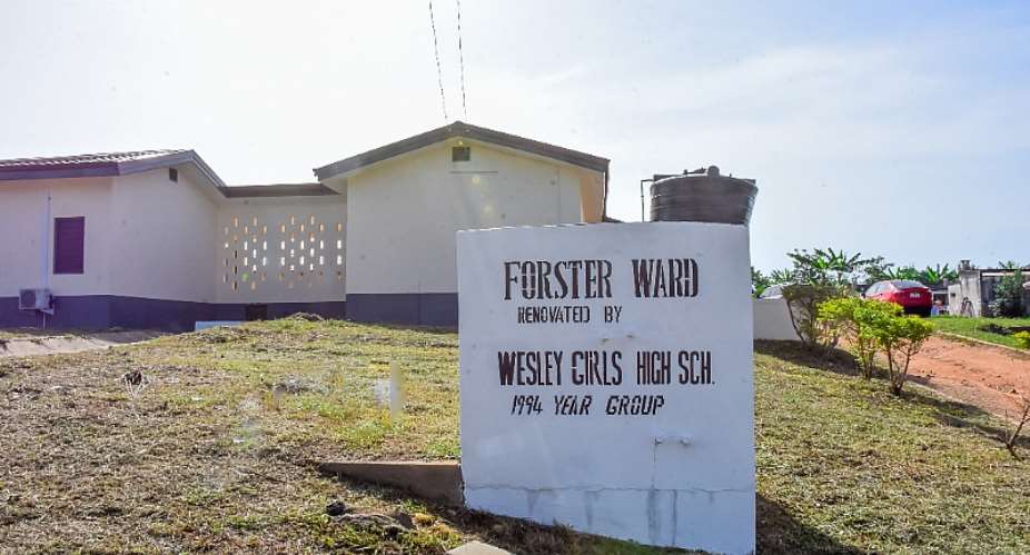 Dilapidated Forster Ward Of Ankaful Psychiatric Hospital Goes Ultra-Modern After Renovations By Wesley Girls High School, 1994 Year Group