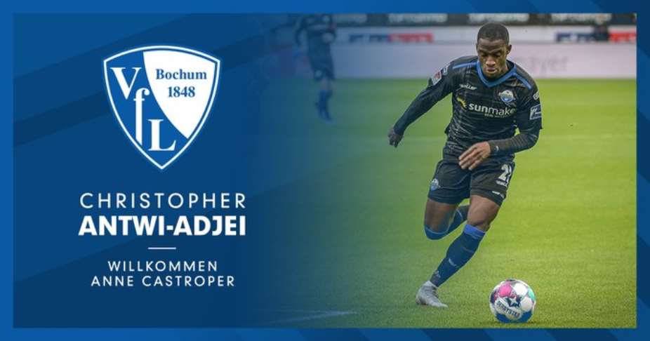 Confirmed: Bundesliga side VfL Bochum sign Ghanaian winger Christopher Antwi-Adjei