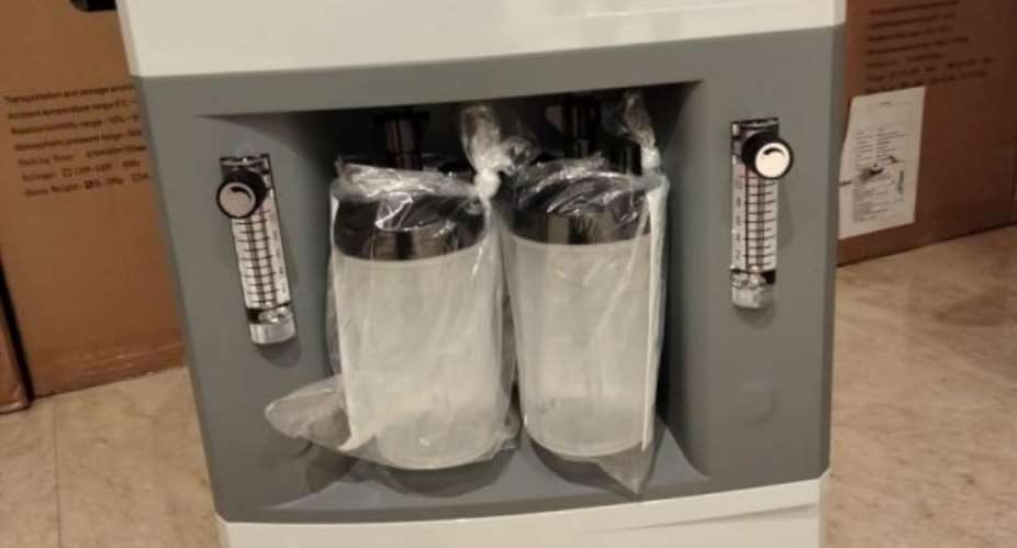 COVID-19: Ghanaians support India with oxygen concentrators