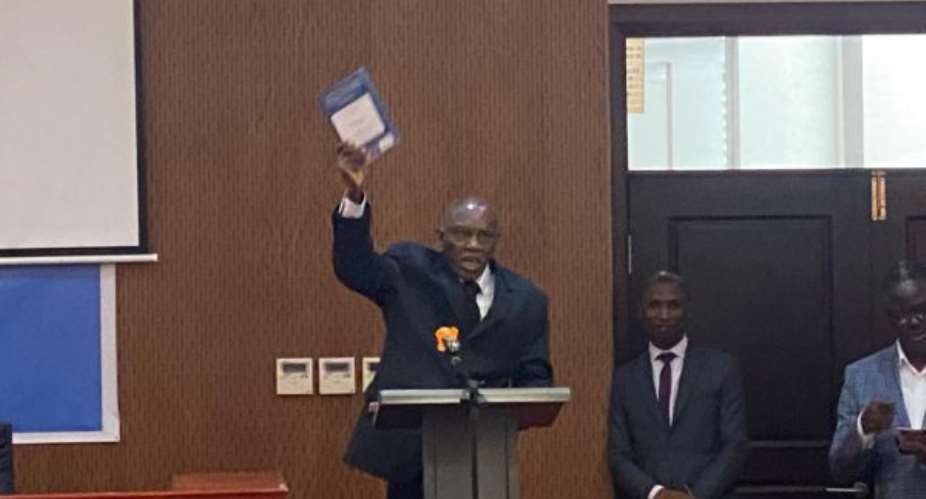 Justice Osei Tutu's book 'a living and authoritative scholarly work' — Justice Dotse