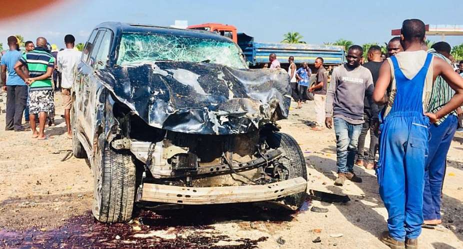 Accident kills four lives at Akatsi Yaluvi-Junction on Aflao Highway