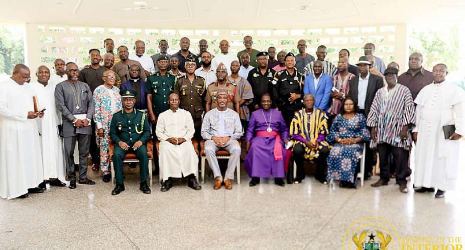 Interior Minister urges Christian clerics to partner with government for national peace, security
