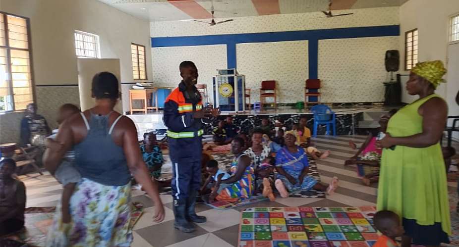 Heavy Rains Displace Over 814 Residents in Agona Brahabekum
