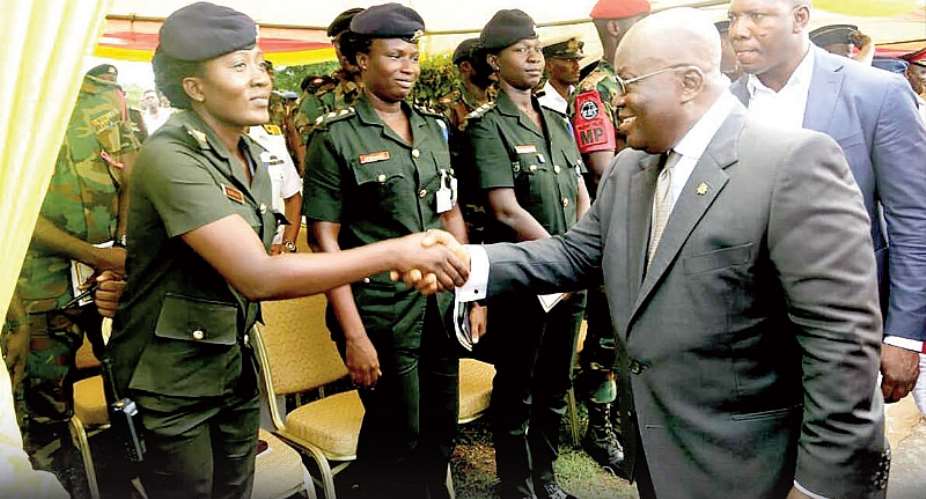 Soldiers To Fight Galamsey – Akufo-Addo Declares