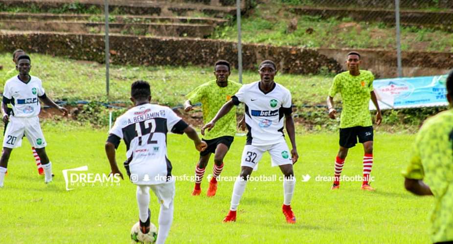 Dreams FC's New Boy Issah Ibrahim Hits Hat-Trick As They Thrash Vatens Sports Club In FA Cup