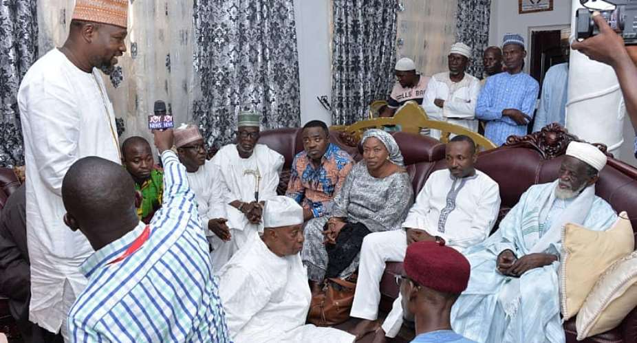 NPP Executives in Nat. Chief Imam's residence