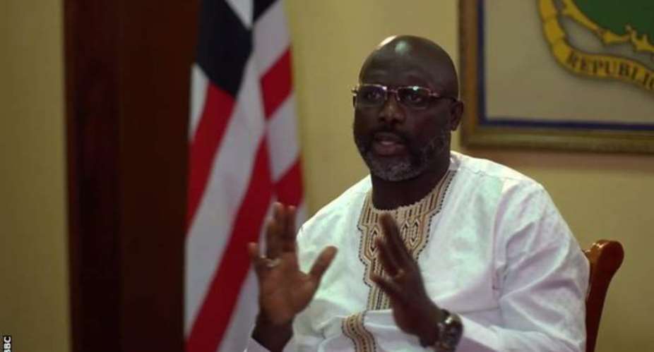 Liberian President George Weah was blunt in his assessment