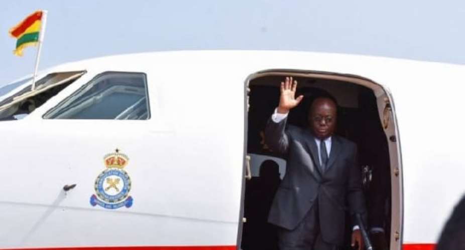 Akufo-Addo abandons Ghana's jet, blows GHS2.8m on luxurious private jet trips to Paris, Johannesburg – Ablakwa
