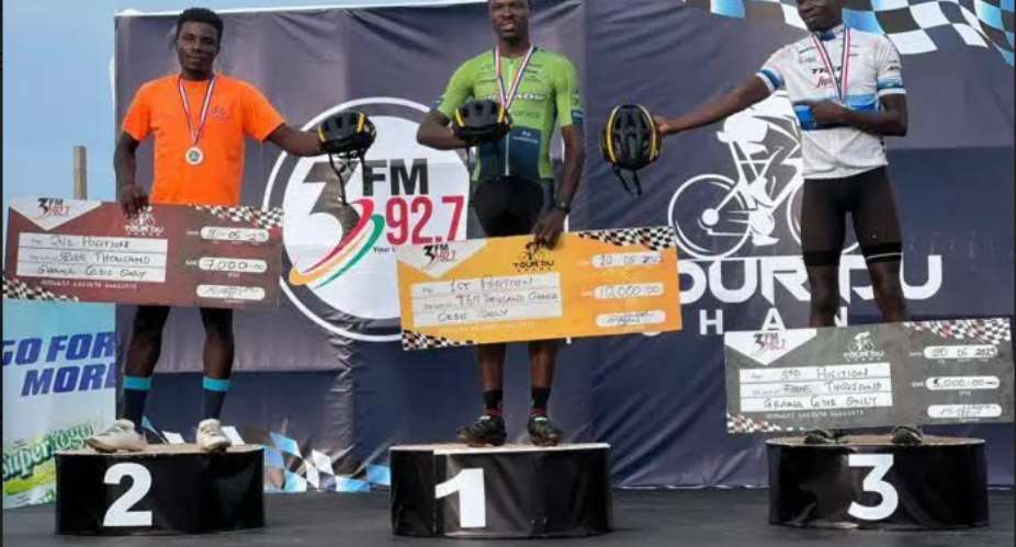 Freeman Kporha wins 3rd edition of 3FM Tour Du Ghana