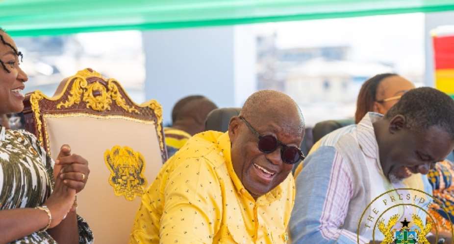 Hes not God and Im happy hes alive to see the sakawa fishing harbour come to life – Akufo-Addo blasts Mahama